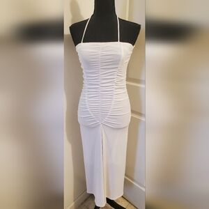 Moda International white evening/cocktail/formal dress